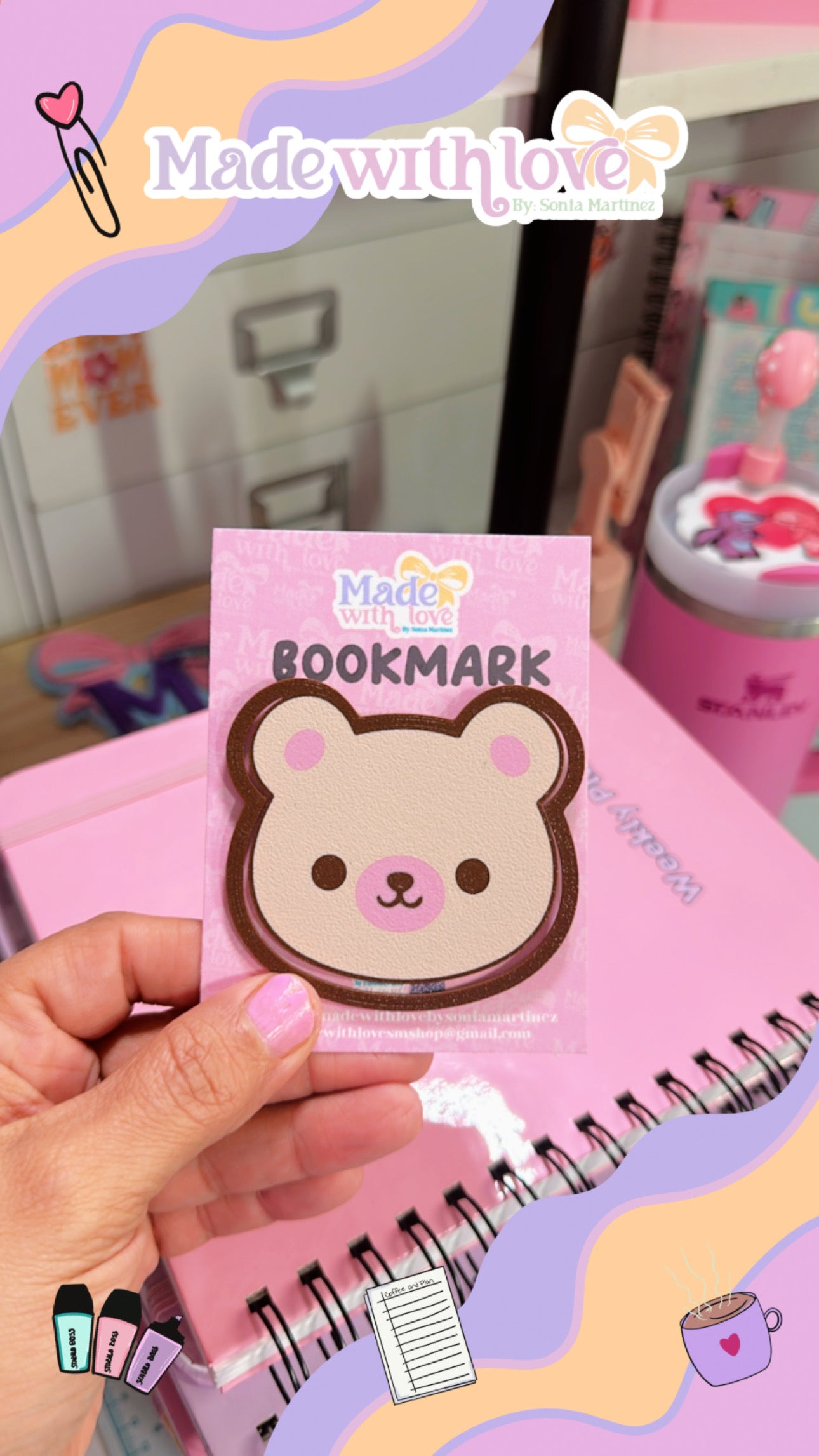 Teddy Bear Bookmark